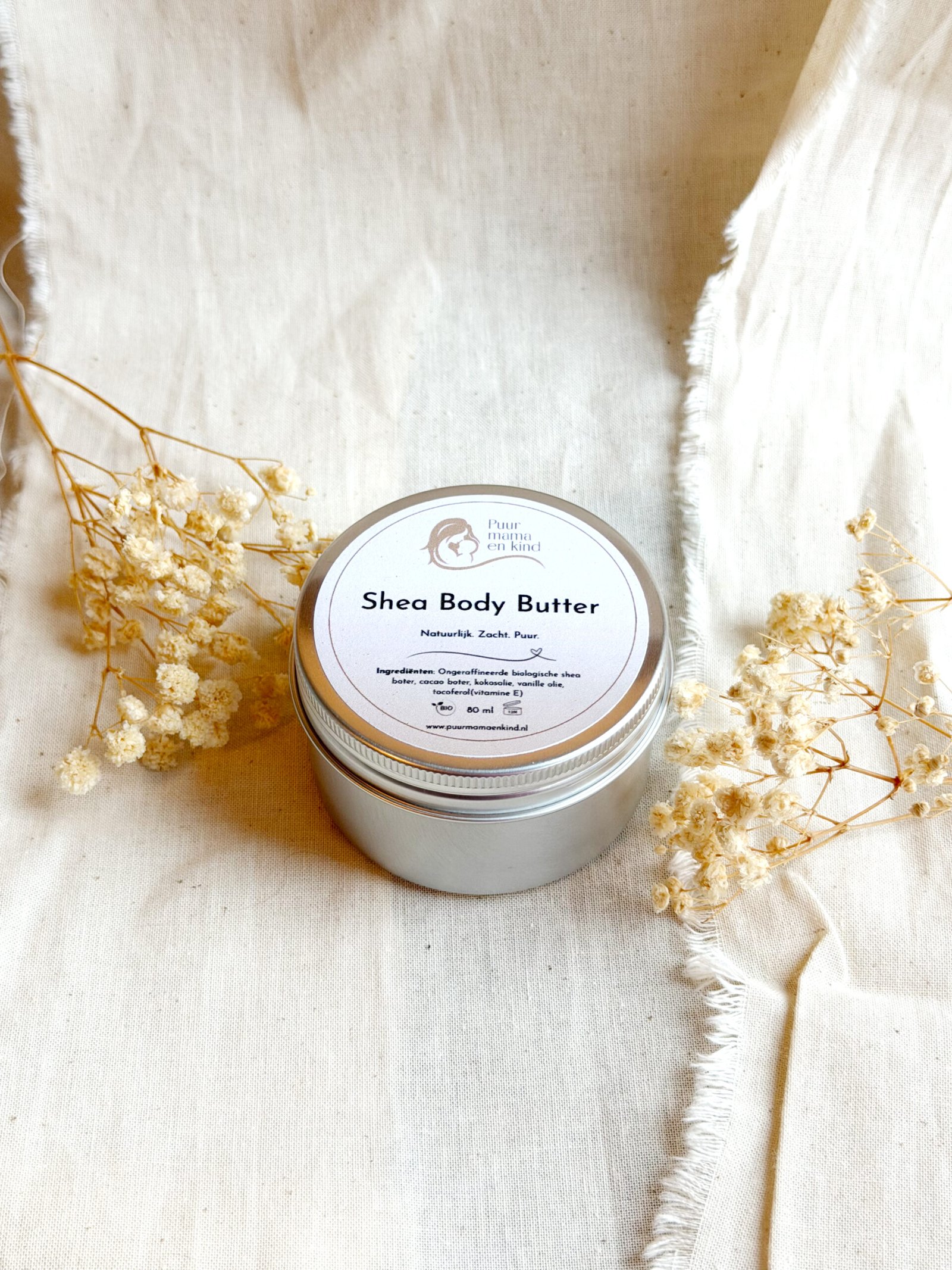 Shea Body Butter - 100% natuurlijk - 80ml - Afbeelding 2
