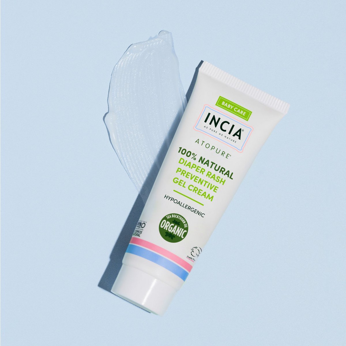 INCIA 100% Natuurlijke Preventieve Gelcrème Luieruitslag