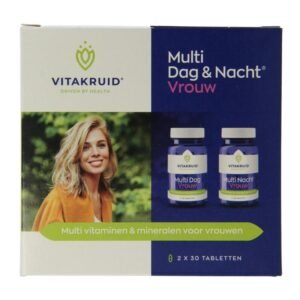Vitakruid Multi Dag & Nacht Mama 100% Vegan 2 x 30